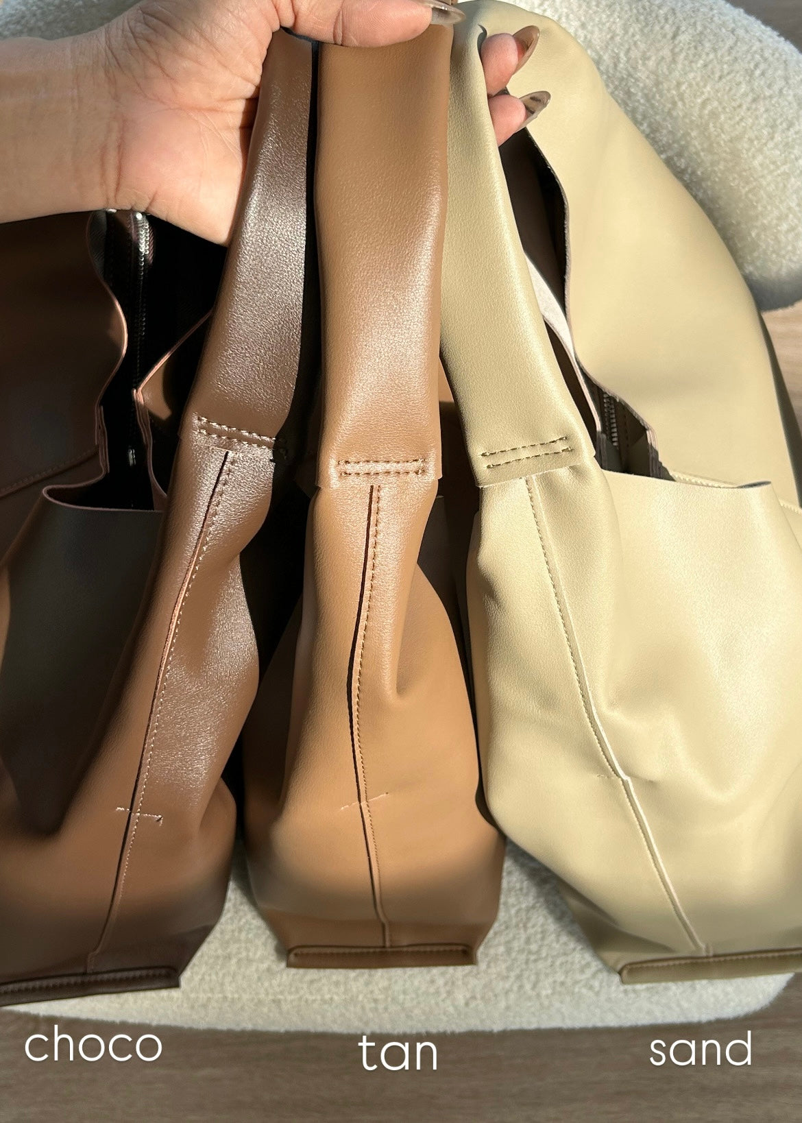 Daily HoBo - Split Cowhide Leather